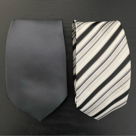 Lot of 8 Ties Silk Microfiber Polyester - Picture 4 of 5